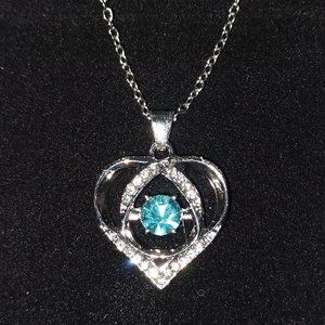 Beautiful Elegant Necklace with heart pendant